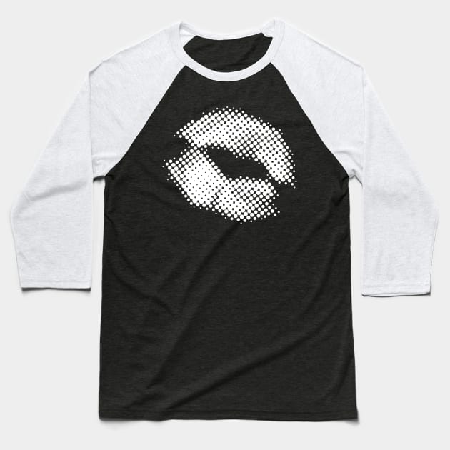 raster kiss Baseball T-Shirt by lkn